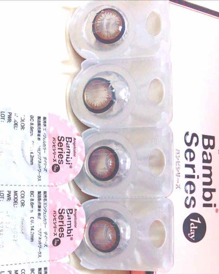 Angelcolor Bambi Series 1day /AngelColor/ワンデー(1DAY)カラコンを使ったクチコミ(1枚目)