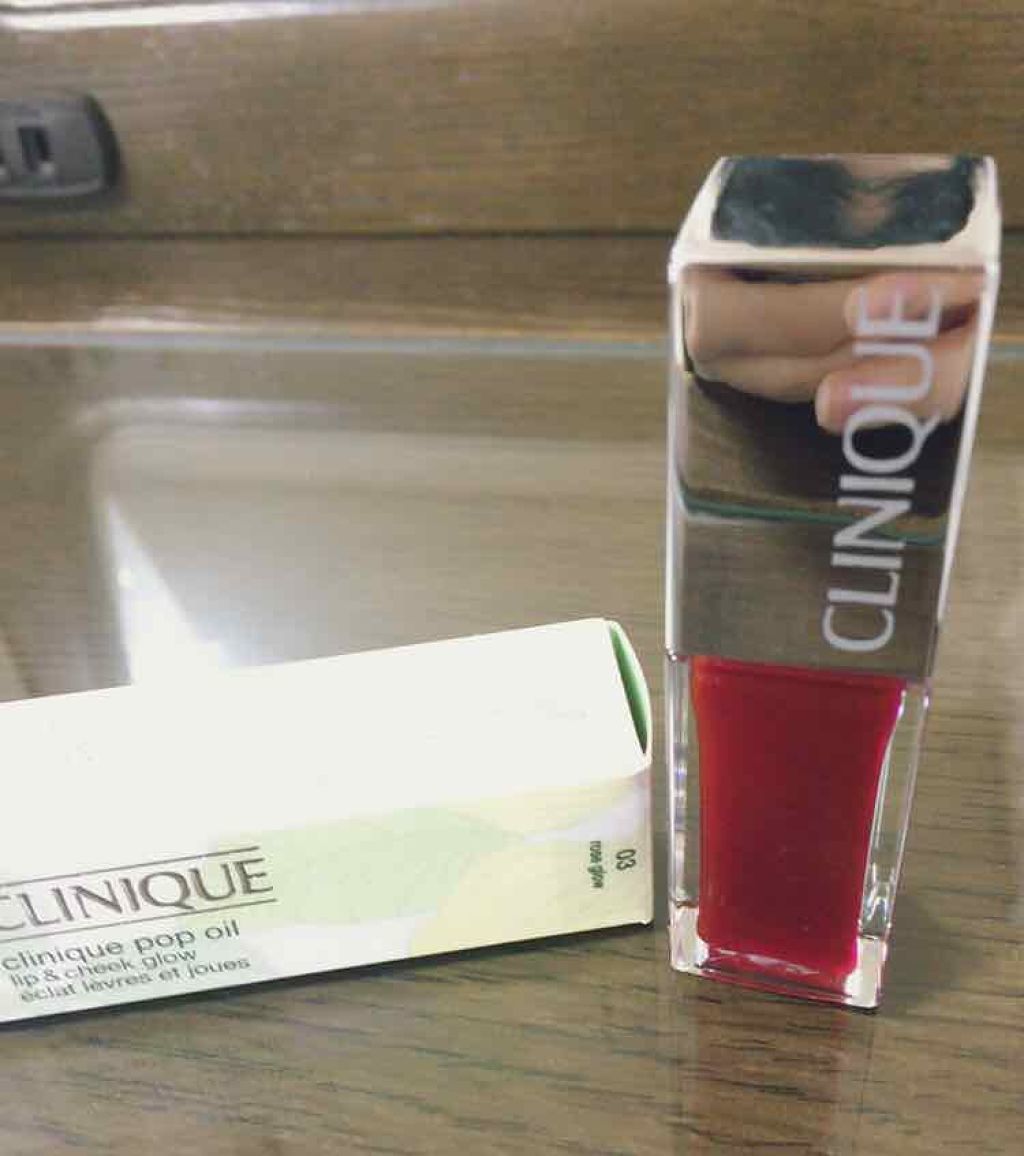 クリニーク ポップ オイル/CLINIQUE/リキッドチークを使ったクチコミ（1枚目）