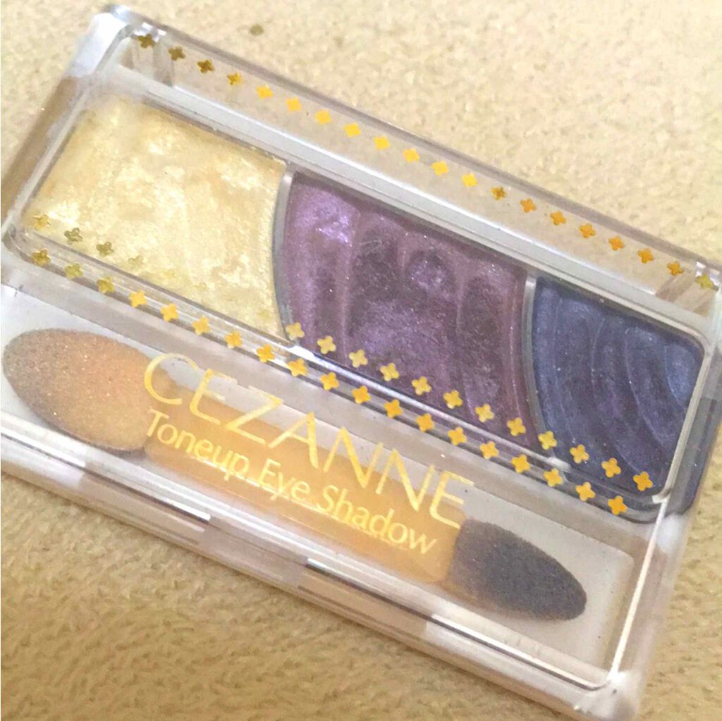 トーンアップアイシャドウ/CEZANNE/アイシャドウパレットを使ったクチコミ(1枚目)