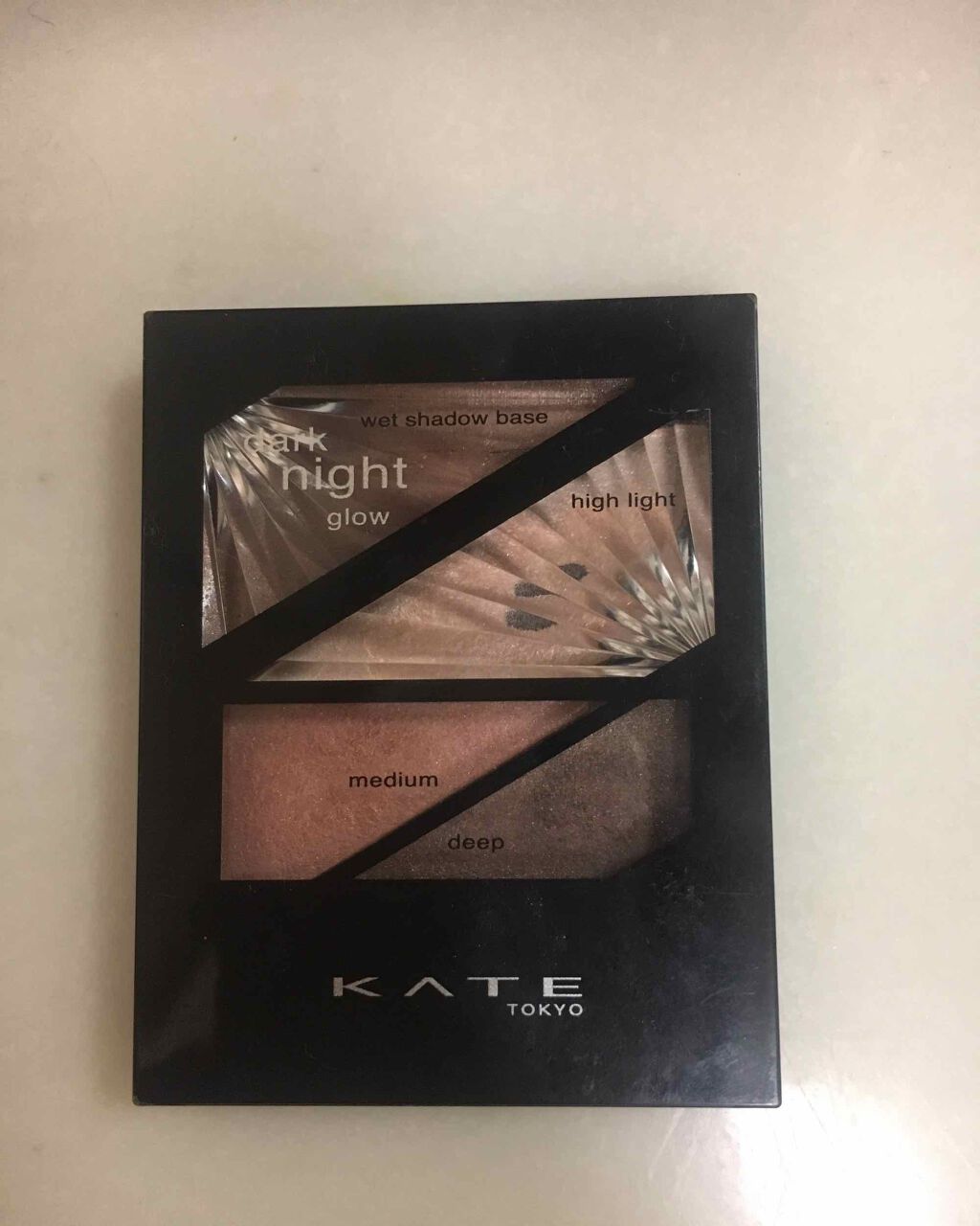 ダークナイトグロウ/KATE/アイシャドウパレットを使ったクチコミ(1枚目)