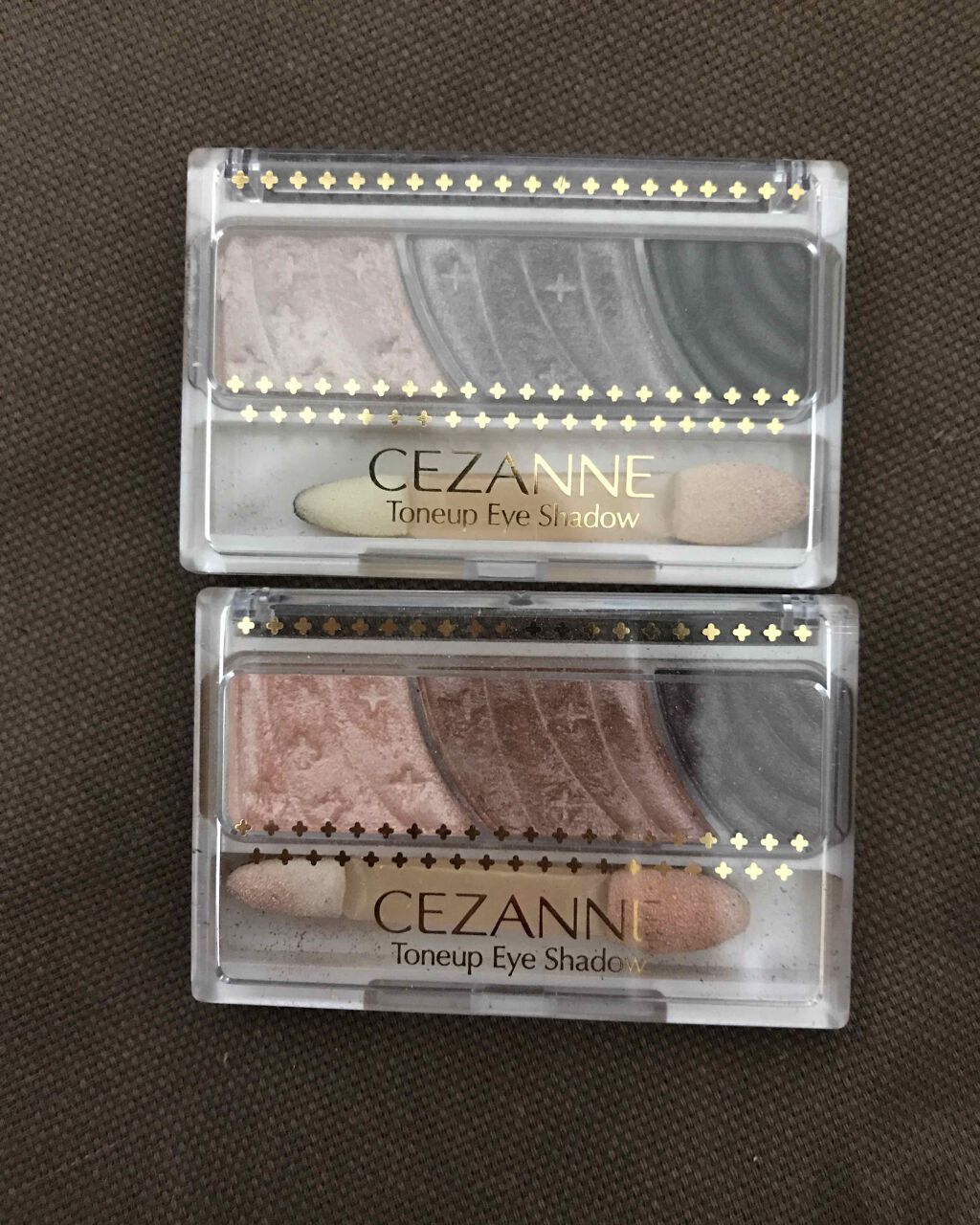 トーンアップアイシャドウ/CEZANNE/アイシャドウパレットを使ったクチコミ(1枚目)