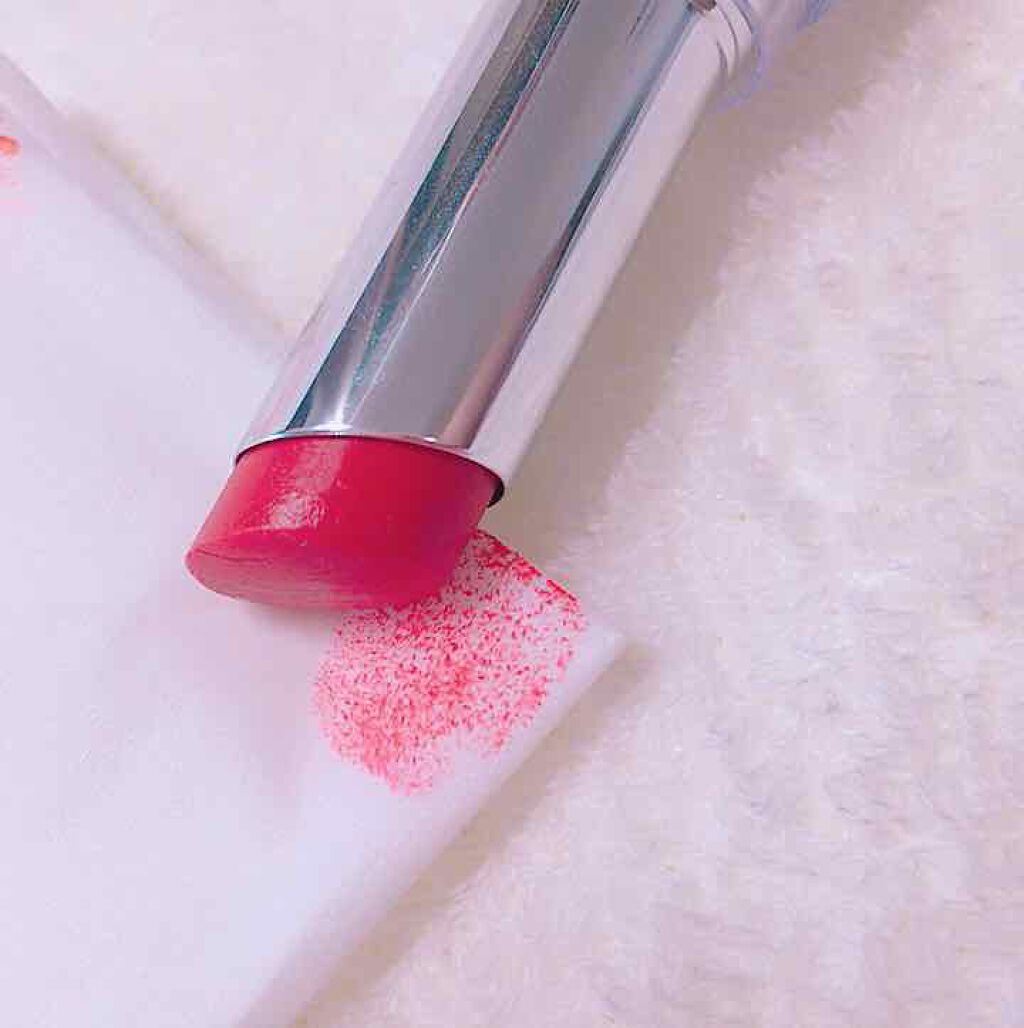 ラスティンググロスリップ/CEZANNE/口紅を使ったクチコミ(2枚目)