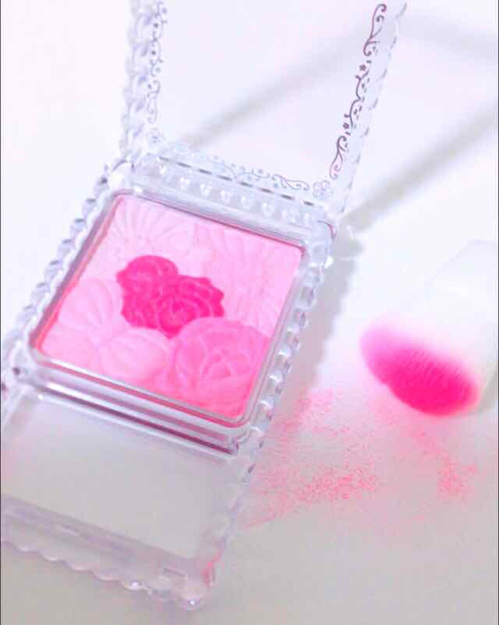 グロウフルールチークス/キャンメイク/パウダーチークを使ったクチコミ(3枚目)