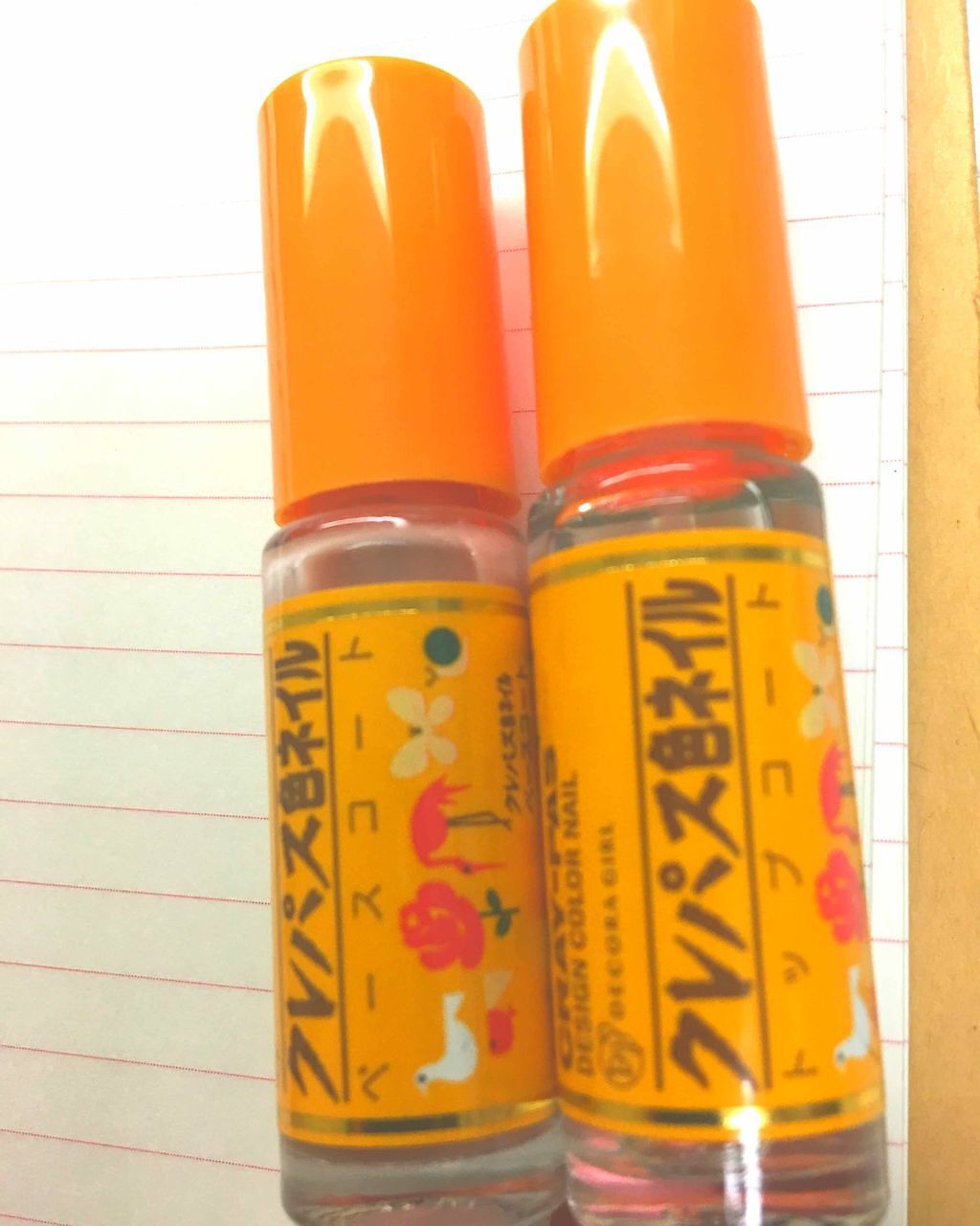 クレパス色ネイル/デコラガール/メイクアップキットを使ったクチコミ（1枚目）