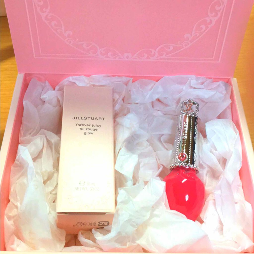 フォーエヴァージューシー オイルルージュ シアー/JILL STUART/口紅を使ったクチコミ(1枚目)