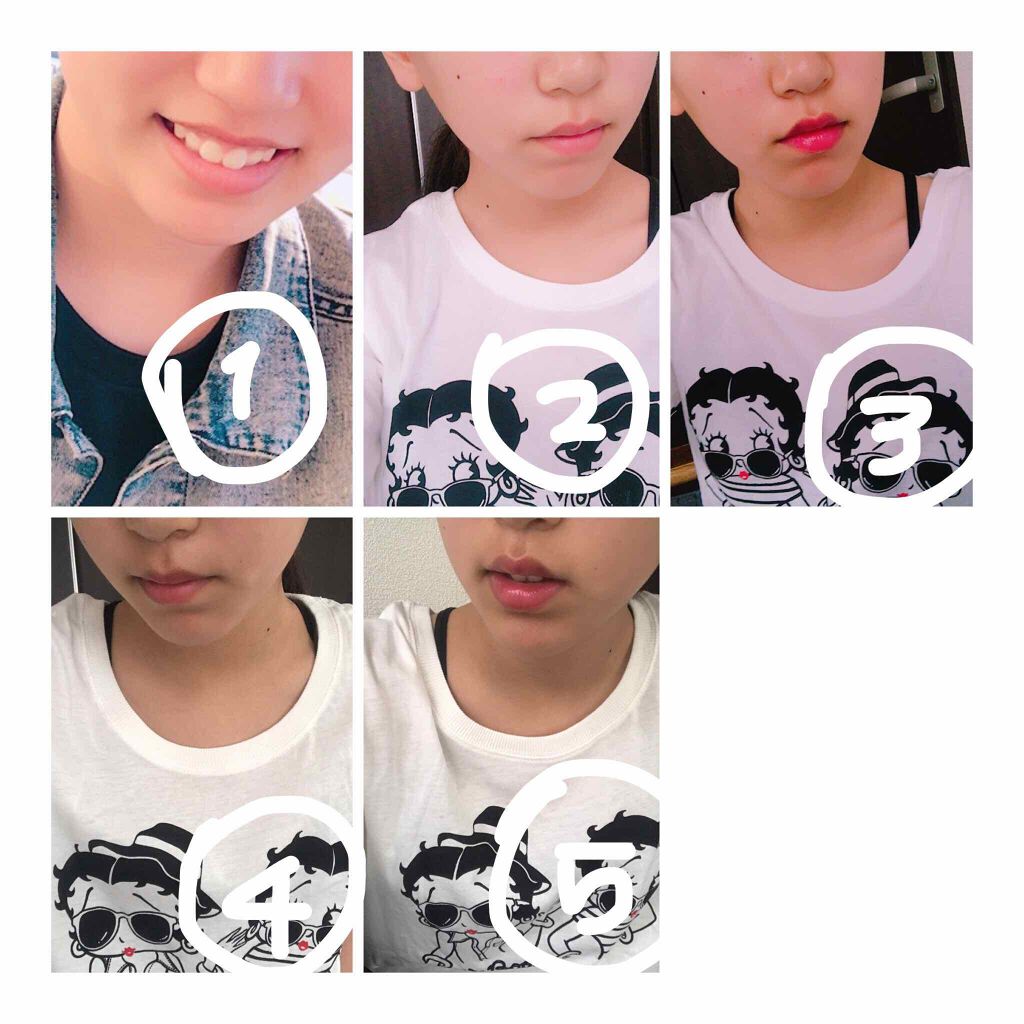 ステイオンバームルージュ/キャンメイク/口紅を使ったクチコミ(3枚目)