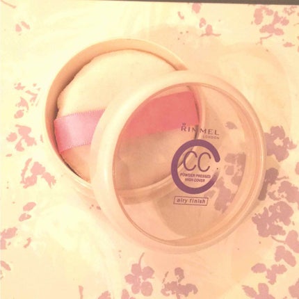 CC パウダー エアリーフィニッシュ プレストハイカバー/リンメル ロンドン/プレストパウダーを使ったクチコミ(1枚目)