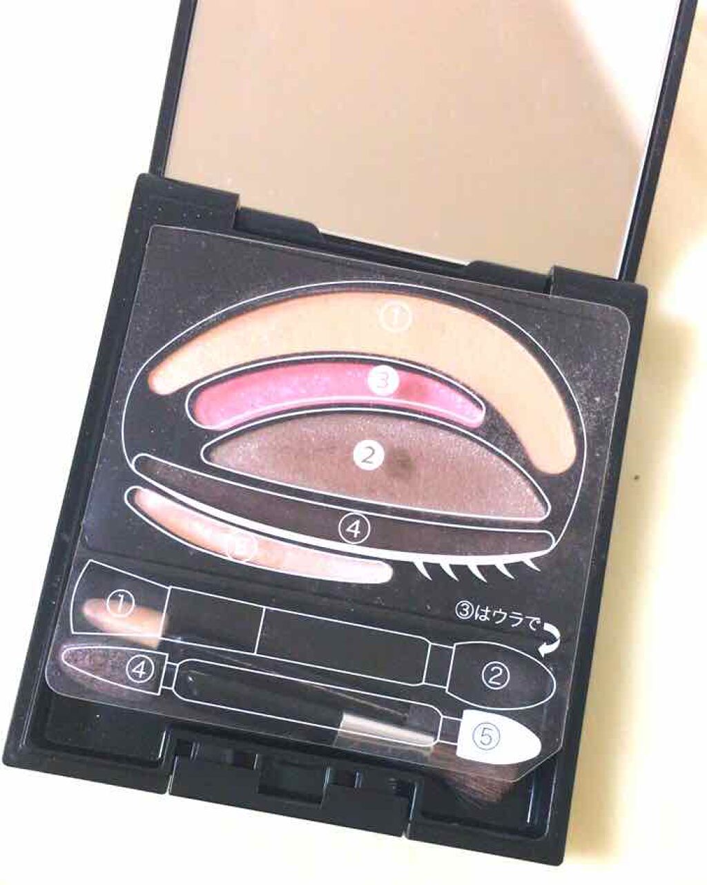 デザイニングインプレッションアイズII/AUBE/アイシャドウパレットを使ったクチコミ（1枚目）