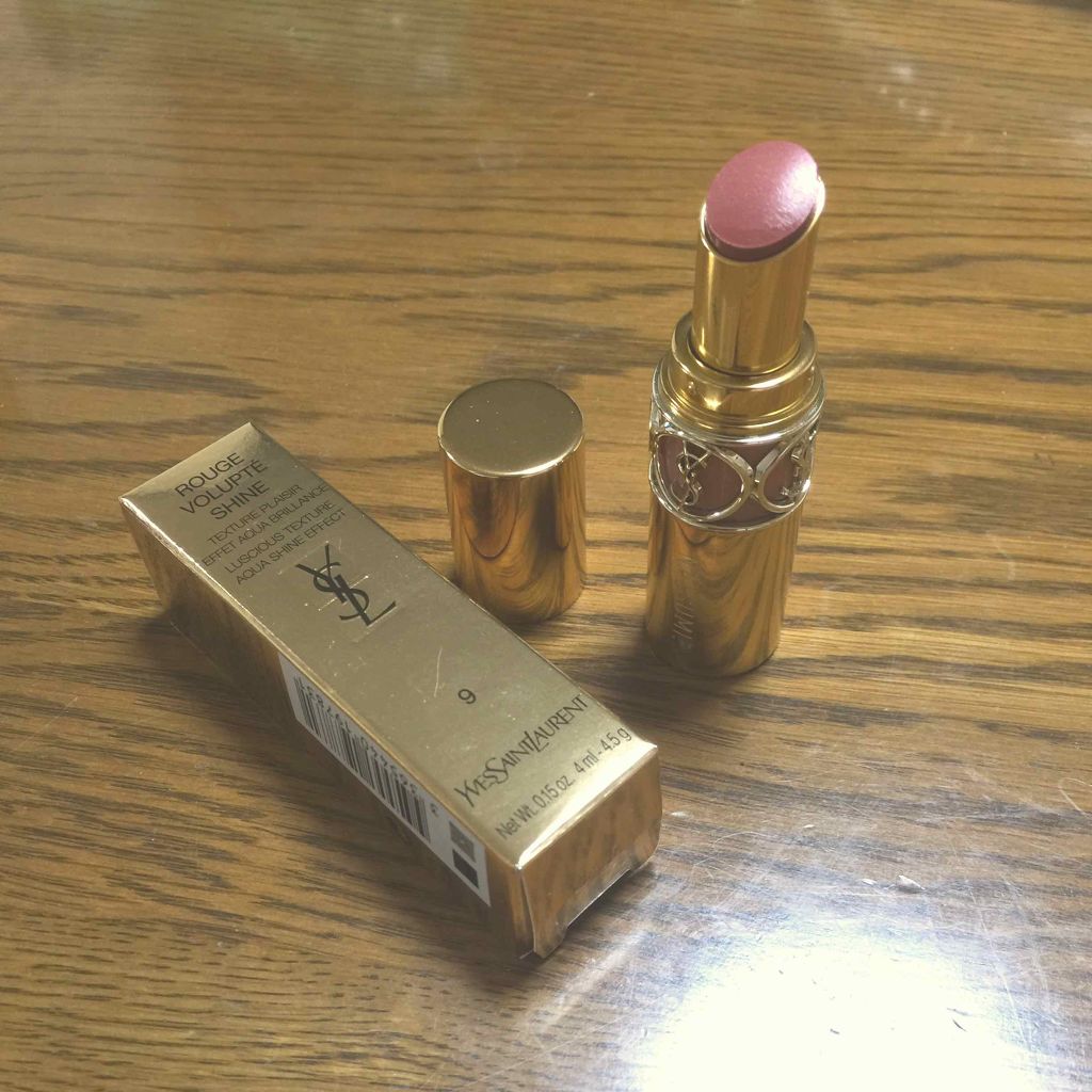 ルージュ ヴォリュプテ シャイン/YVES SAINT LAURENT BEAUTE/口紅を使ったクチコミ(1枚目)