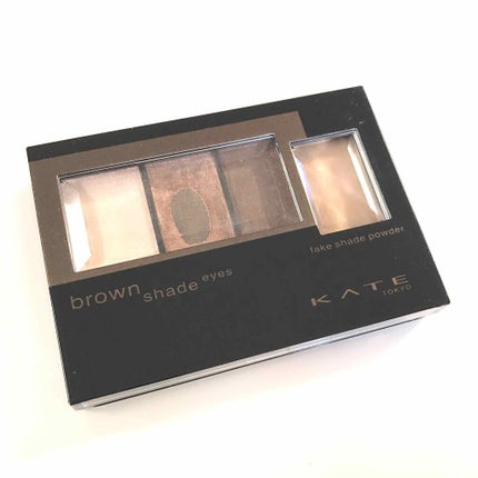ブラウンシェードアイズ/KATE/アイシャドウパレットを使ったクチコミ(1枚目)