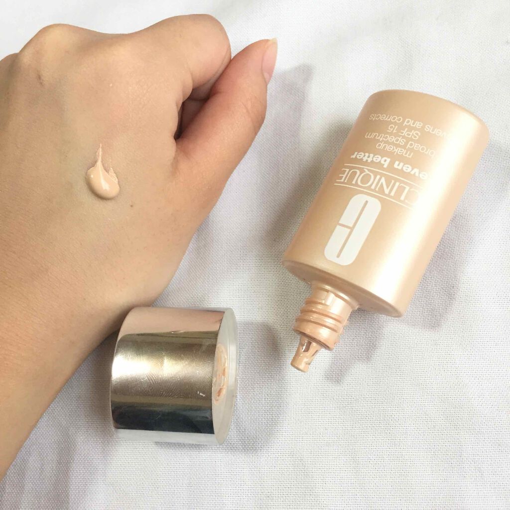 イーブン ベター メークアップ 15/CLINIQUE/リキッドファンデーションを使ったクチコミ（2枚目）