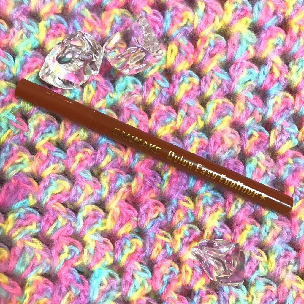 クイックイージーアイライナー/キャンメイク/リキッドアイライナーを使ったクチコミ(1枚目)