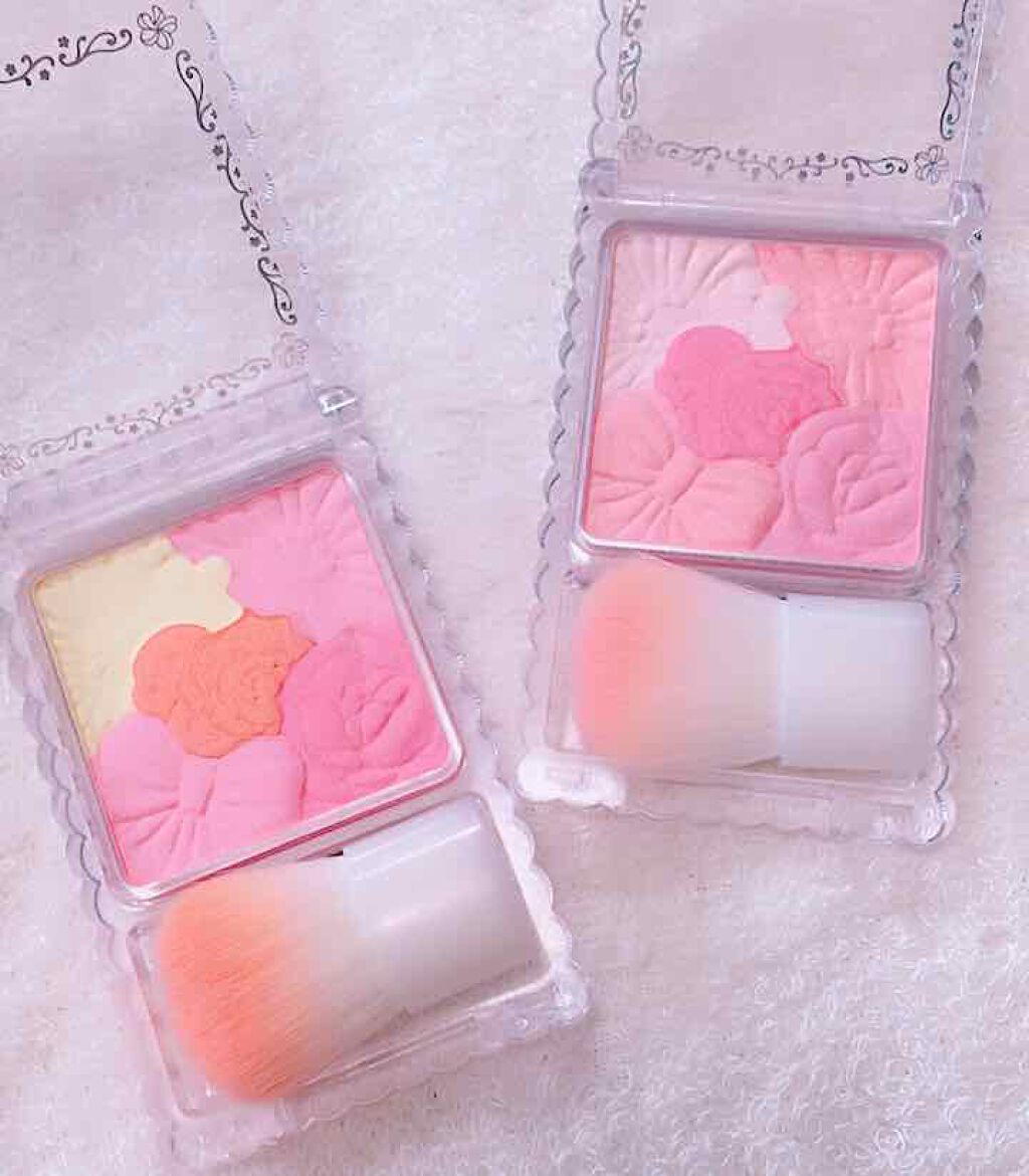 グロウフルールチークス/キャンメイク/パウダーチークを使ったクチコミ(2枚目)