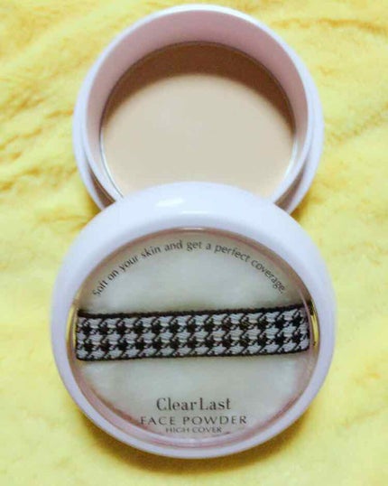 フェイスパウダー ハイカバー マットオークル /クリアラスト/プレストパウダーを使ったクチコミ(1枚目)
