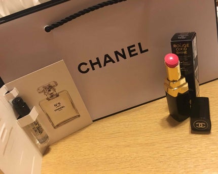ルージュ ココ シャイン/CHANEL/口紅を使ったクチコミ(1枚目)