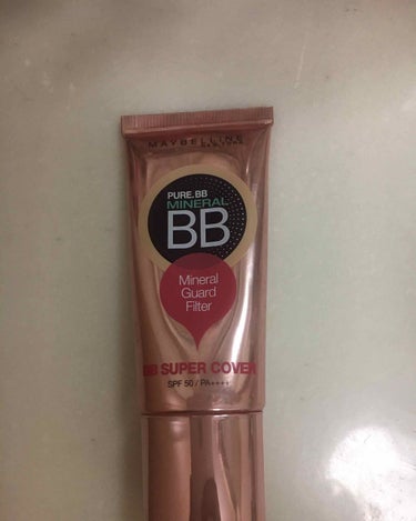 ピュアミネラル BB スーパー カバー/MAYBELLINE NEW YORK/BBクリームを使ったクチコミ（2枚目）