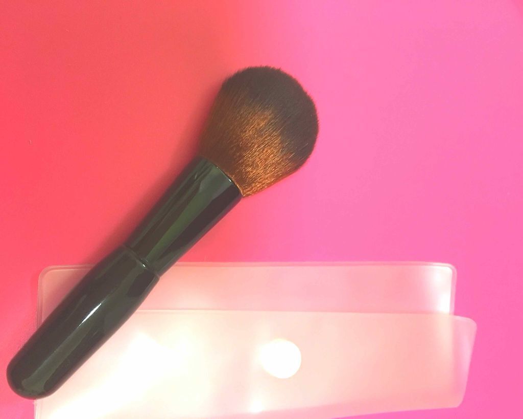 ナイロンチークブラシ/ロージーローザ/メイクブラシを使ったクチコミ（1枚目）