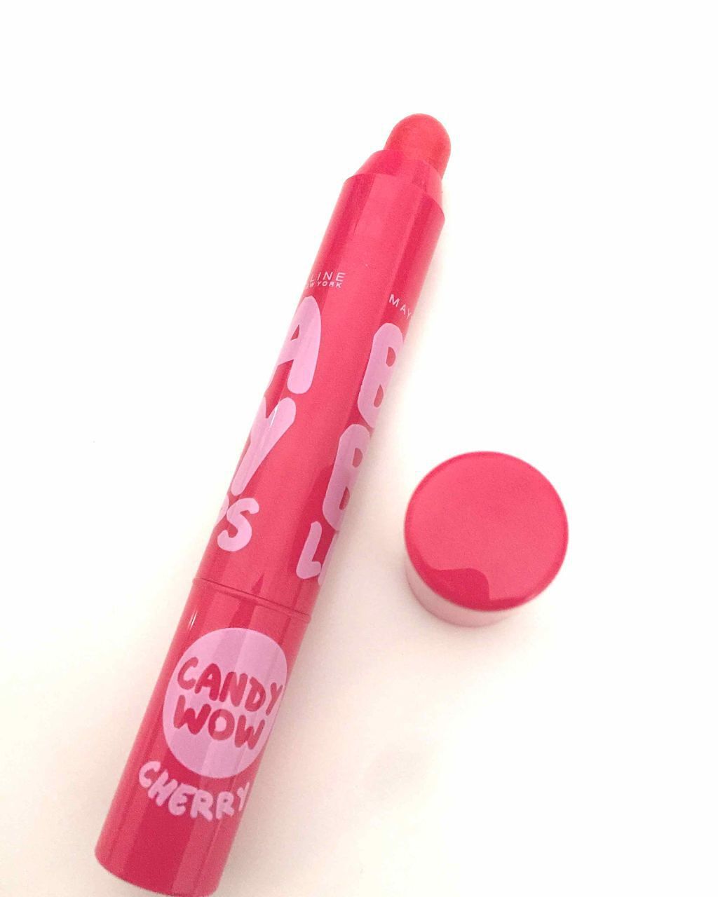リップクリーム キャンディ ワオ/MAYBELLINE NEW YORK/口紅を使ったクチコミ(1枚目)