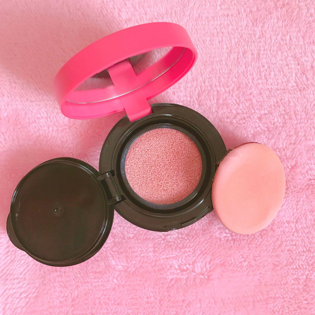 スポイラーミニクッションブラジャー/TONYMOLY/リキッドチークを使ったクチコミ（2枚目）