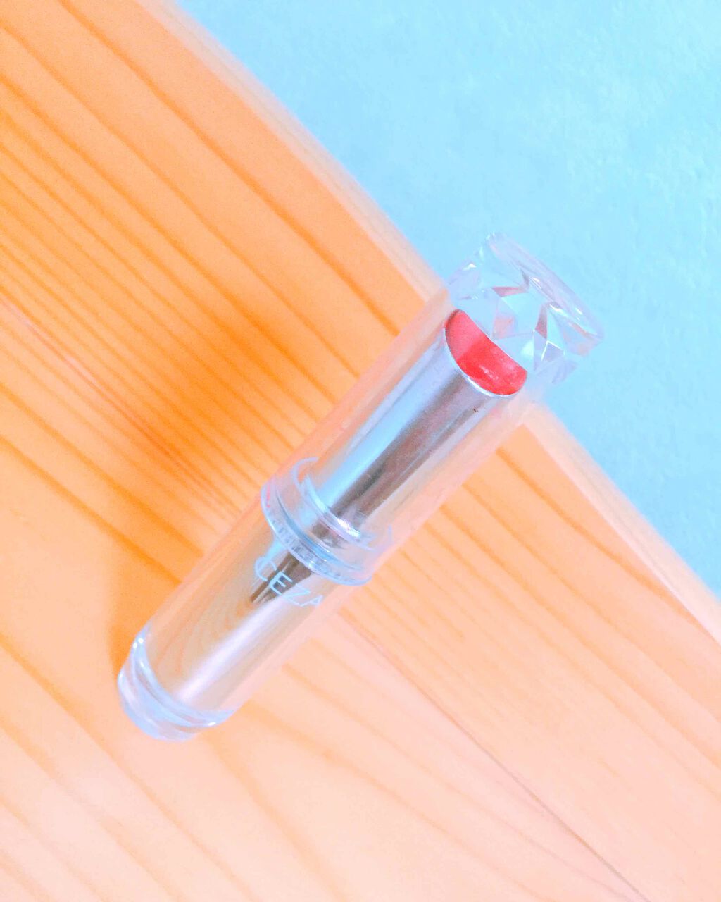 ラスティンググロスリップ/CEZANNE/口紅を使ったクチコミ(1枚目)