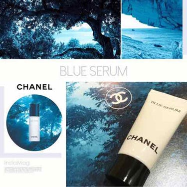 CHANEL ブルー セラムのクチコミ「CHANEL ブルーセラム 30ml/12,000円

ブルーゾーン。
それは、世界のどこより.....」（1枚目）