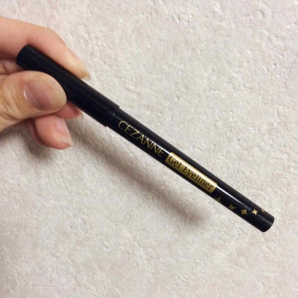 ジェルアイライナー/CEZANNE/ジェルアイライナーを使ったクチコミ(1枚目)