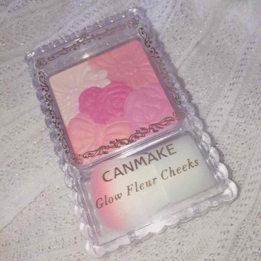 グロウフルールチークス/キャンメイク/パウダーチークを使ったクチコミ(1枚目)