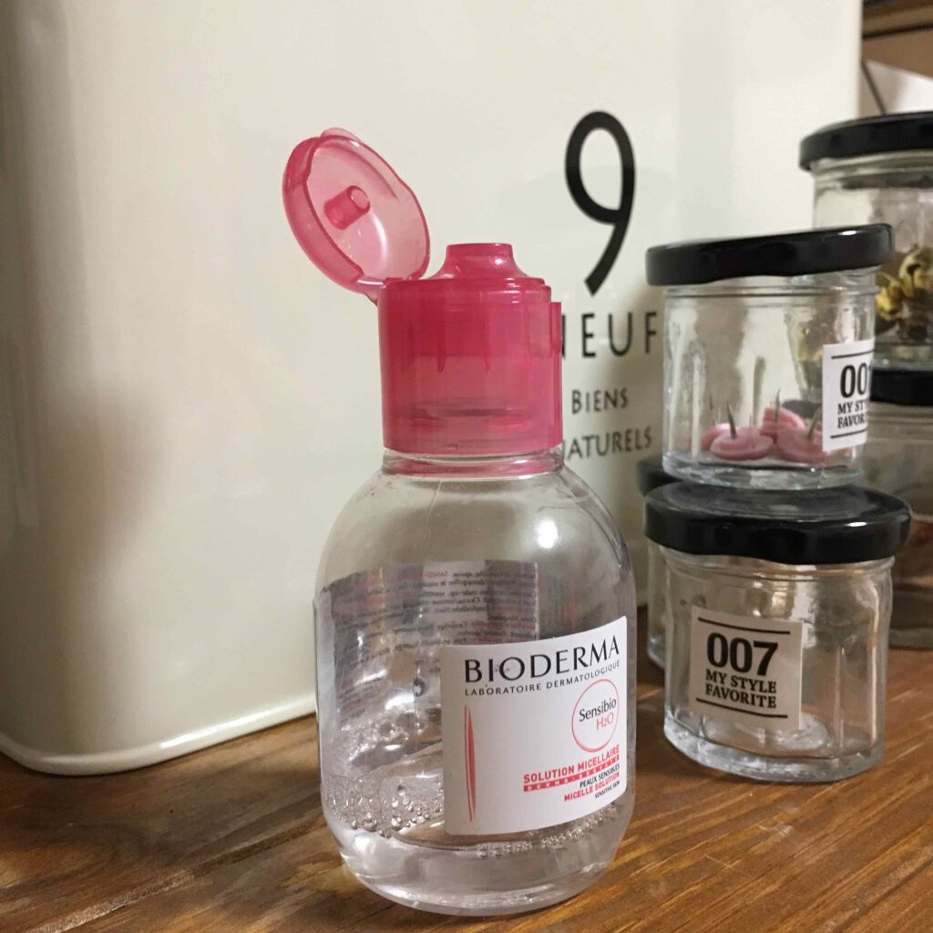 サンシビオ エイチツーオー D/ビオデルマ/クレンジングウォーターを使ったクチコミ(1枚目)