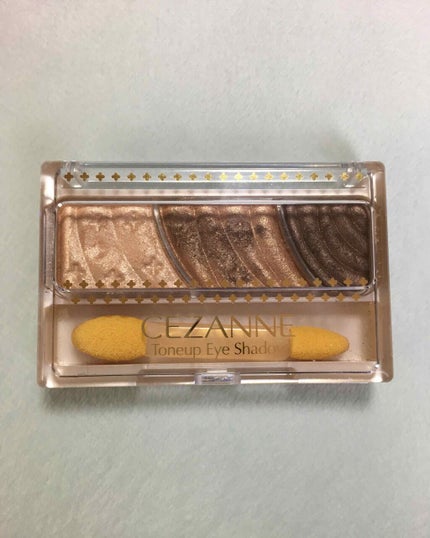 トーンアップアイシャドウ/CEZANNE/アイシャドウパレットを使ったクチコミ(1枚目)