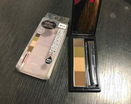 リシェ カラーリング アイブロウパウダー/Visée/パウダーアイブロウを使ったクチコミ(1枚目)