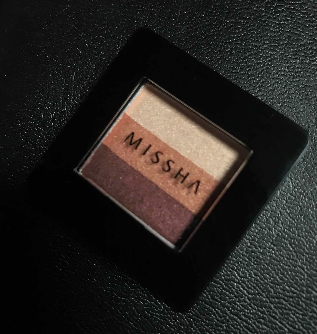 トリプルシャドウ/MISSHA/アイシャドウパレットを使ったクチコミ（1枚目）