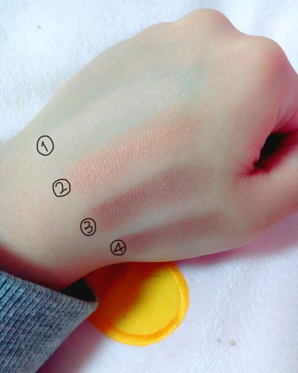 エアリータッチシャドウ/CEZANNE/アイシャドウパレットを使ったクチコミ(3枚目)