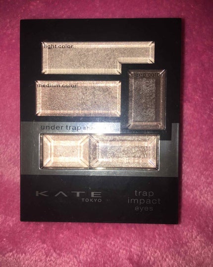 トラップインパクトアイズ/KATE/アイシャドウパレットを使ったクチコミ(2枚目)