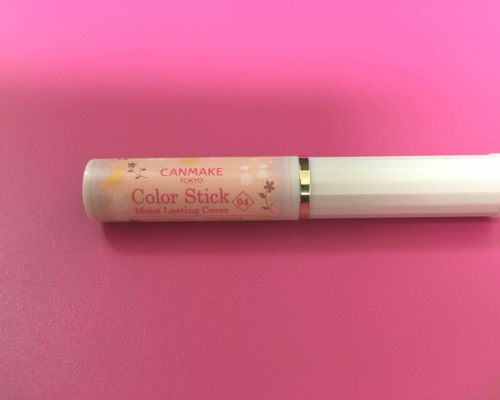 カラースティック モイストラスティングカバー/キャンメイク/スティックコンシーラーを使ったクチコミ(1枚目)
