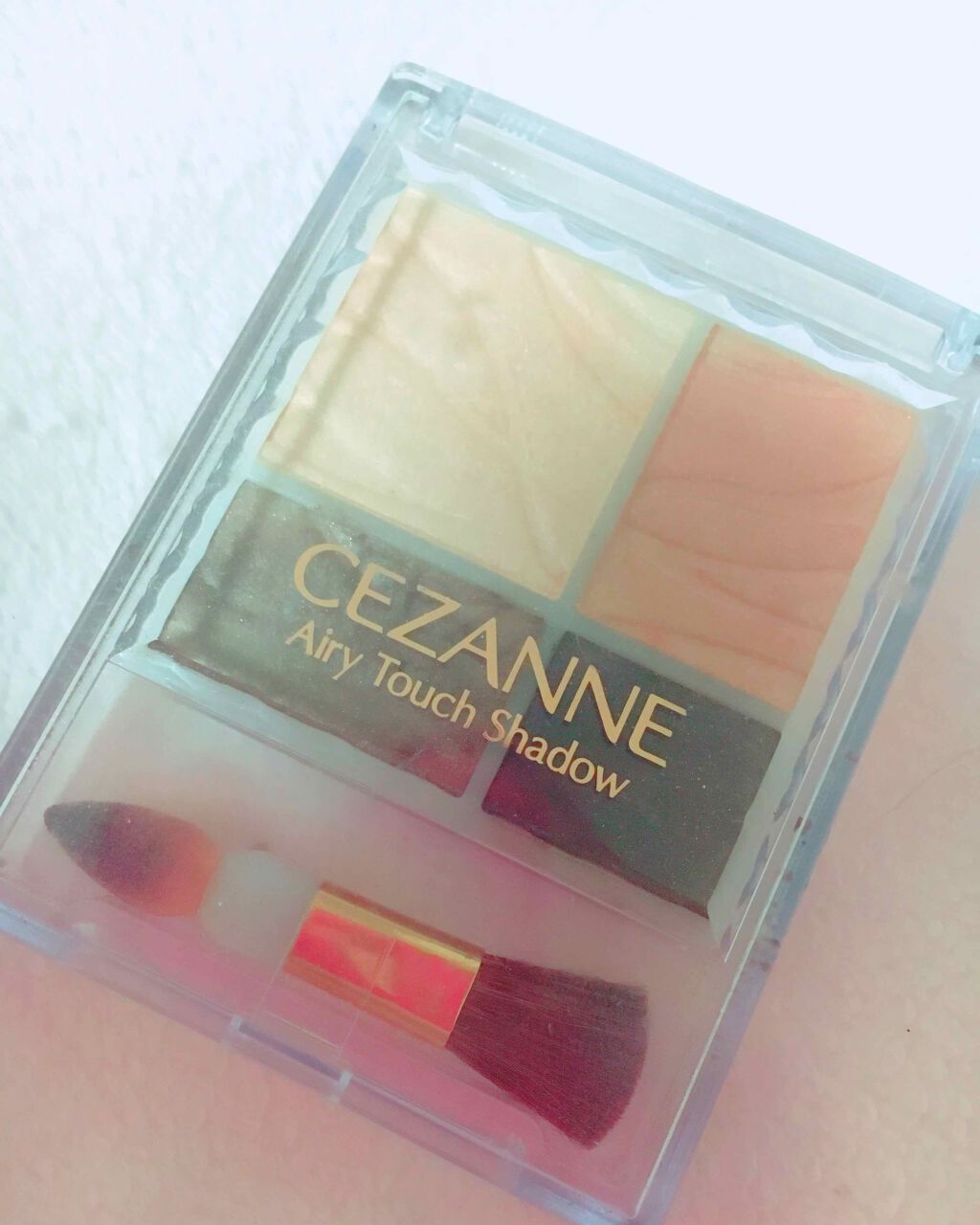 エアリータッチシャドウ/CEZANNE/アイシャドウパレットを使ったクチコミ(1枚目)