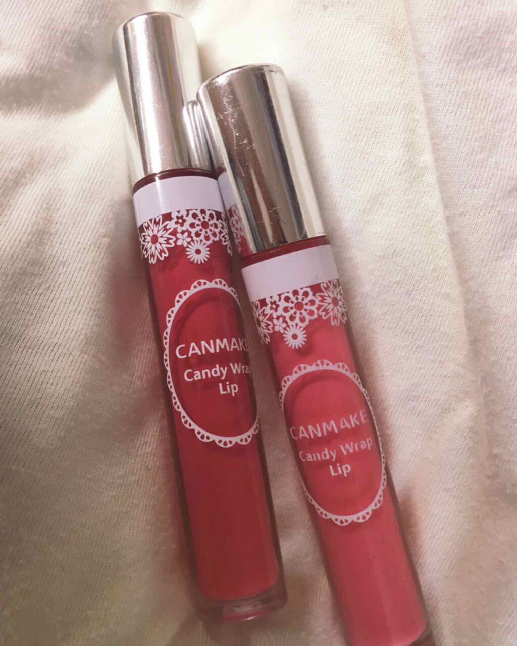 キャンディラップリップ No.01 シュガーラブ/キャンメイク/リップグロスを使ったクチコミ（1枚目）