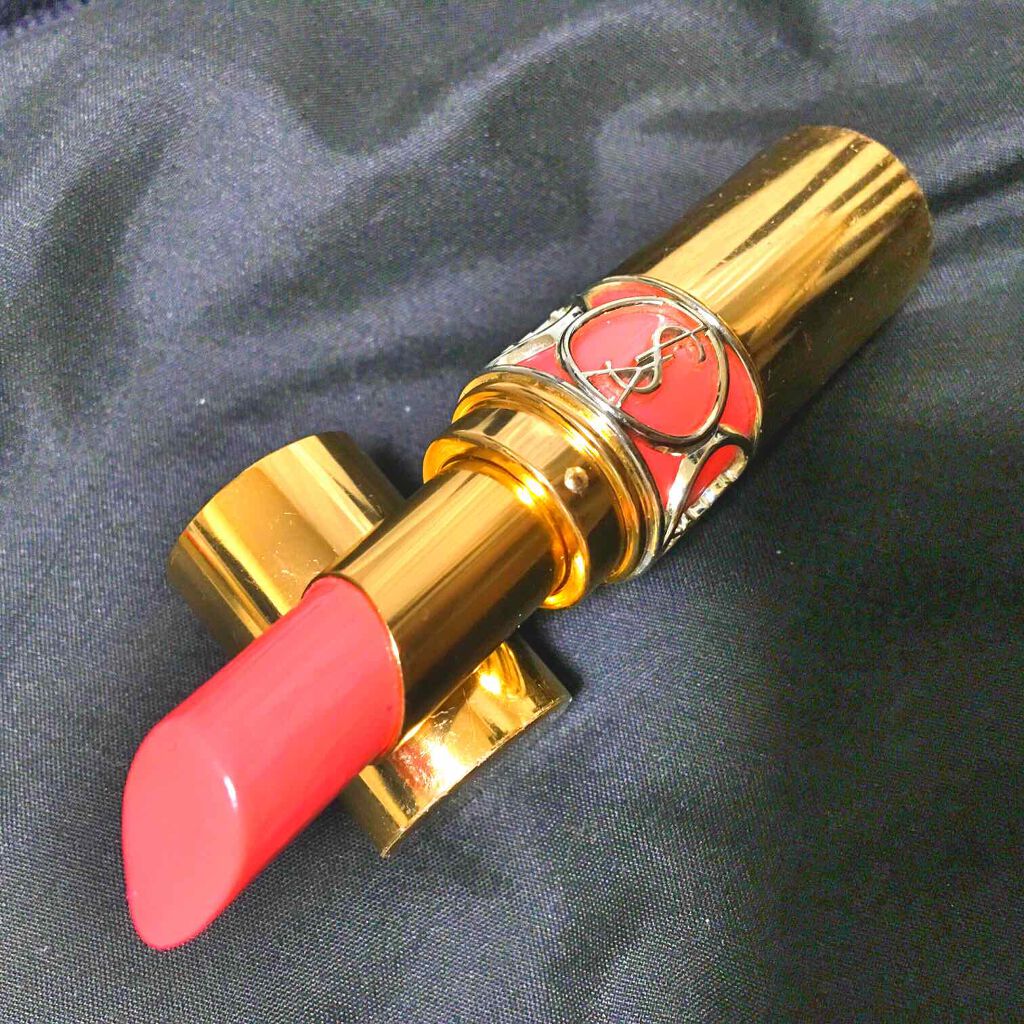 ルージュ ヴォリュプテ シャイン/YVES SAINT LAURENT BEAUTE/口紅を使ったクチコミ(1枚目)