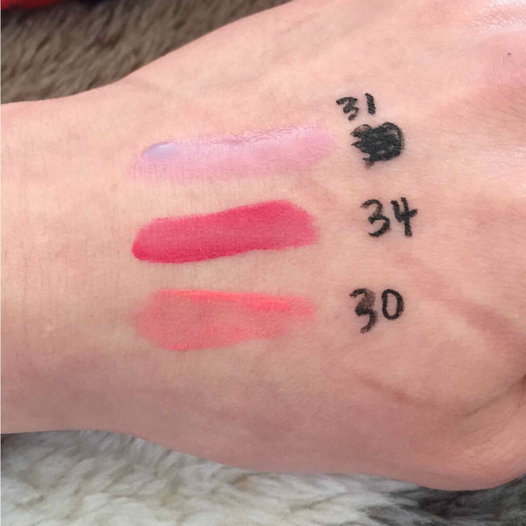 ベリーデリシャス カラーイン リキッドリップジューシー/ETUDE/口紅を使ったクチコミ(2枚目)