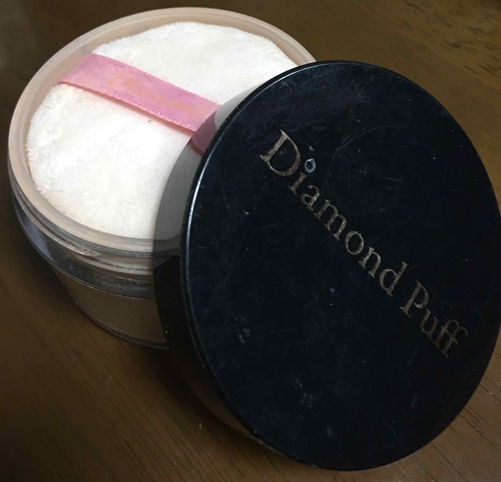 Diamond Puff プリンセスface 透明肌/Diamond Beauty(ウェーブコーポレーション)/ルースパウダーを使ったクチコミ(1枚目)
