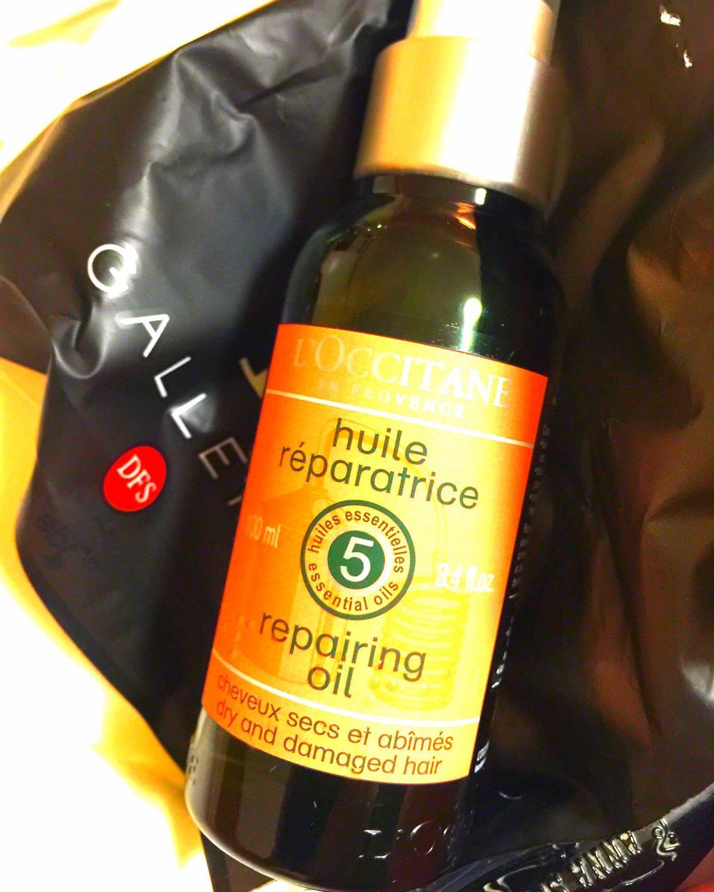 ファイブハーブス リペアリングヘアオイル/L'OCCITANE/ヘアオイルを使ったクチコミ(1枚目)