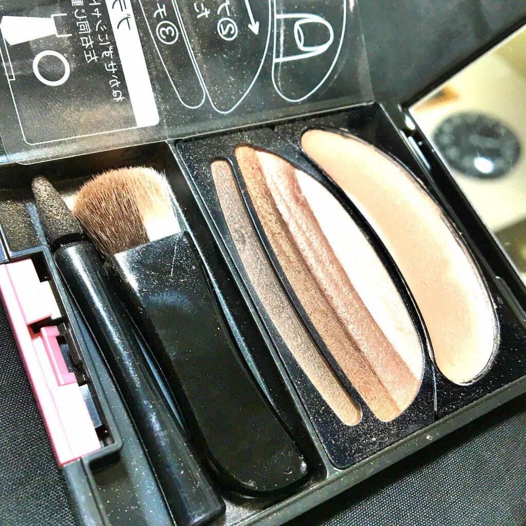 ブラシひと塗りシャドウ/オーブ/アイシャドウパレットを使ったクチコミ(1枚目)