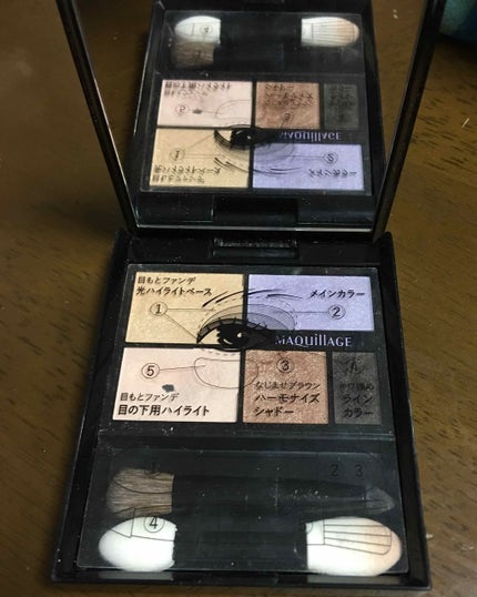トゥルーアイシャドー/マキアージュ/アイシャドウパレットを使ったクチコミ(3枚目)