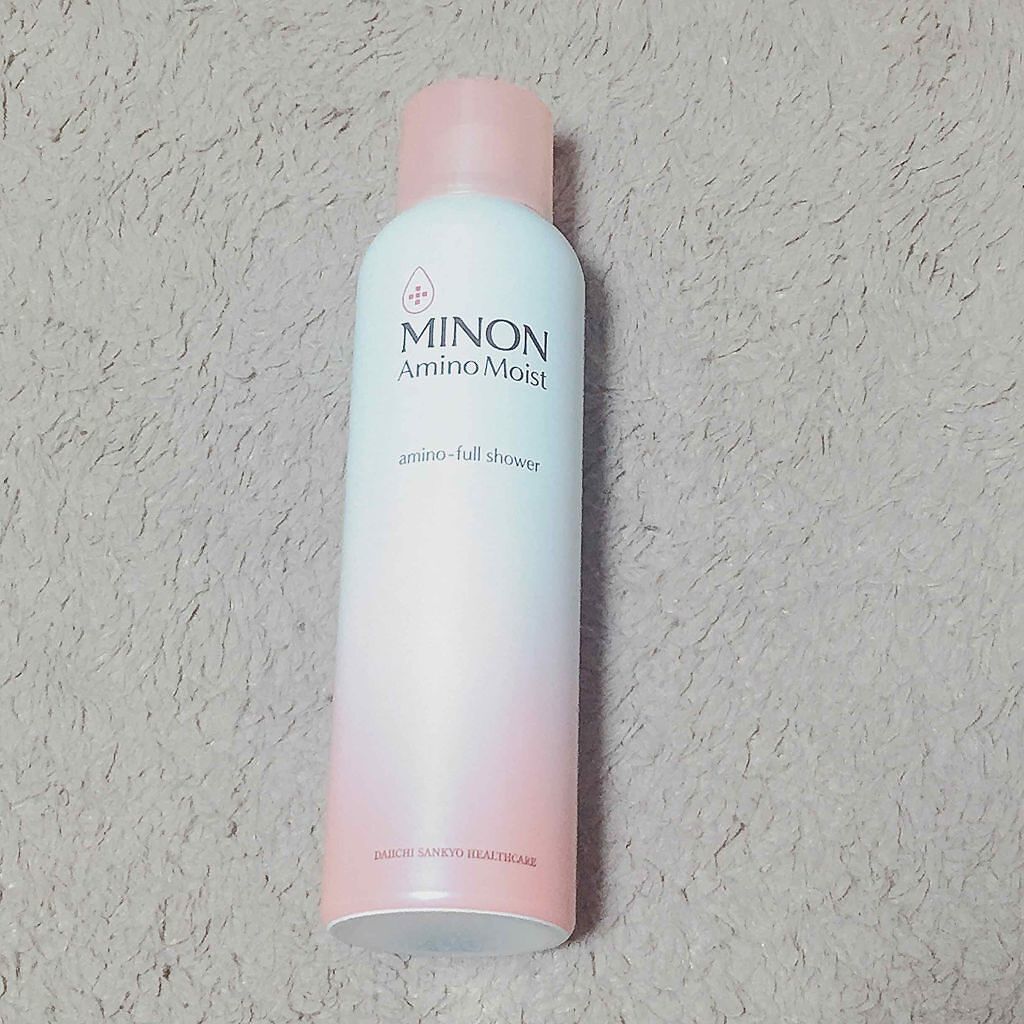 ミノン アミノモイスト アミノフルシャワー/ミノン/ミスト状化粧水を使ったクチコミ(1枚目)