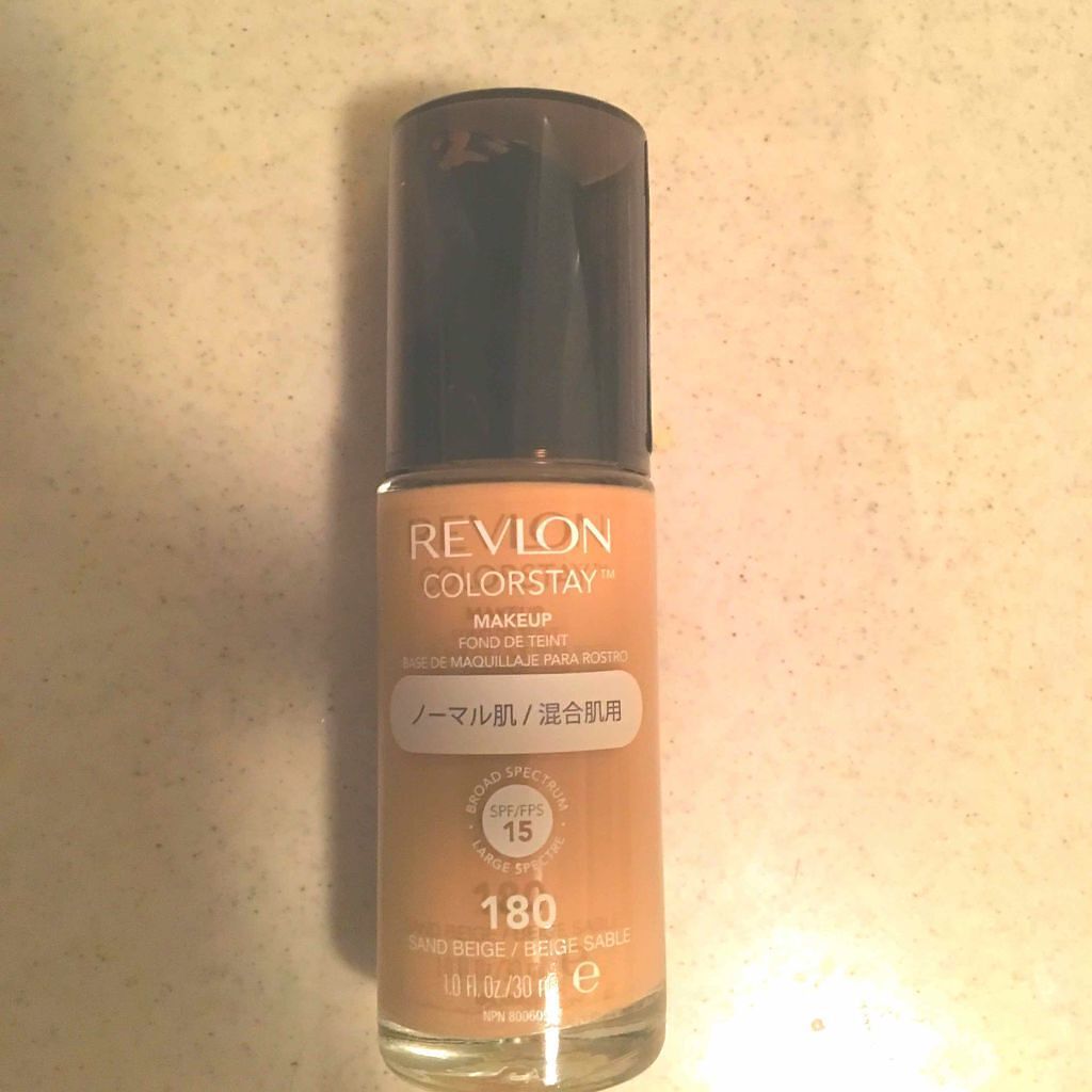 カラーステイ メイクアップ/REVLON/リキッドファンデーションを使ったクチコミ(1枚目)