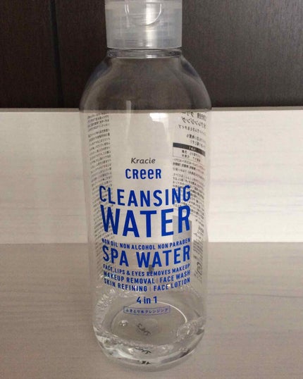 水クレンジング(旧)/CReeR/化粧水を使ったクチコミ(1枚目)