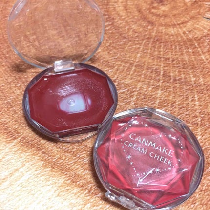 クリームチーク(クリアタイプ)/キャンメイク/ジェル・クリームチークを使ったクチコミ(1枚目)