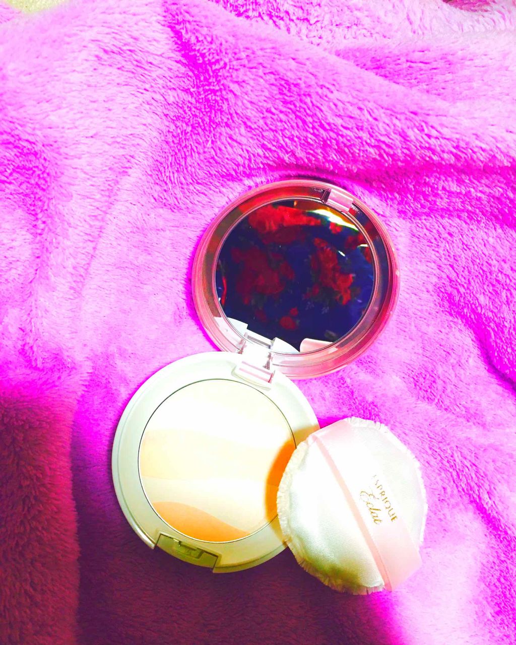 明るさ持続 おしろい/エスプリーク エクラ/プレストパウダーを使ったクチコミ(2枚目)