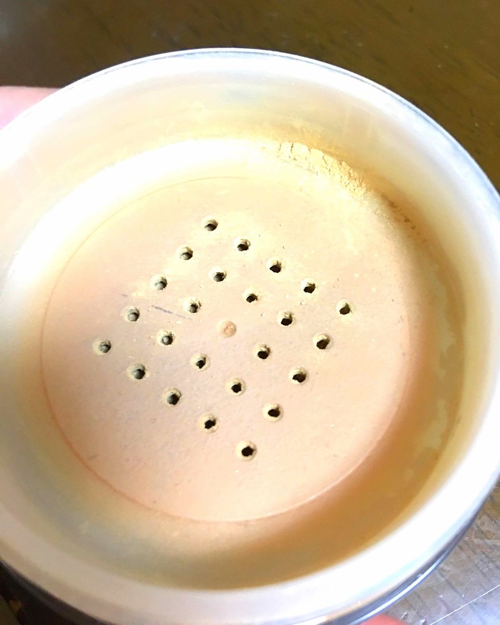 ミネラルファンデーション（ルース）/インテグレート/ルースパウダーを使ったクチコミ（1枚目）