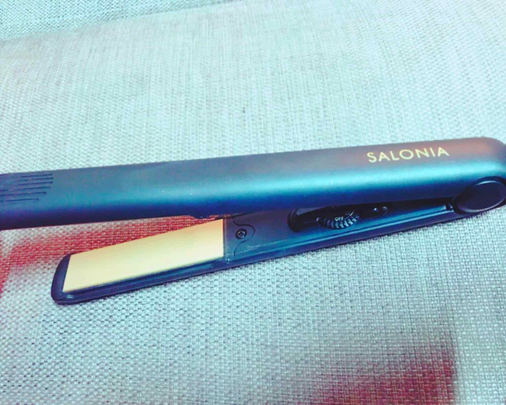 ストレートヘアアイロン/SALONIA/ストレートアイロンを使ったクチコミ(1枚目)