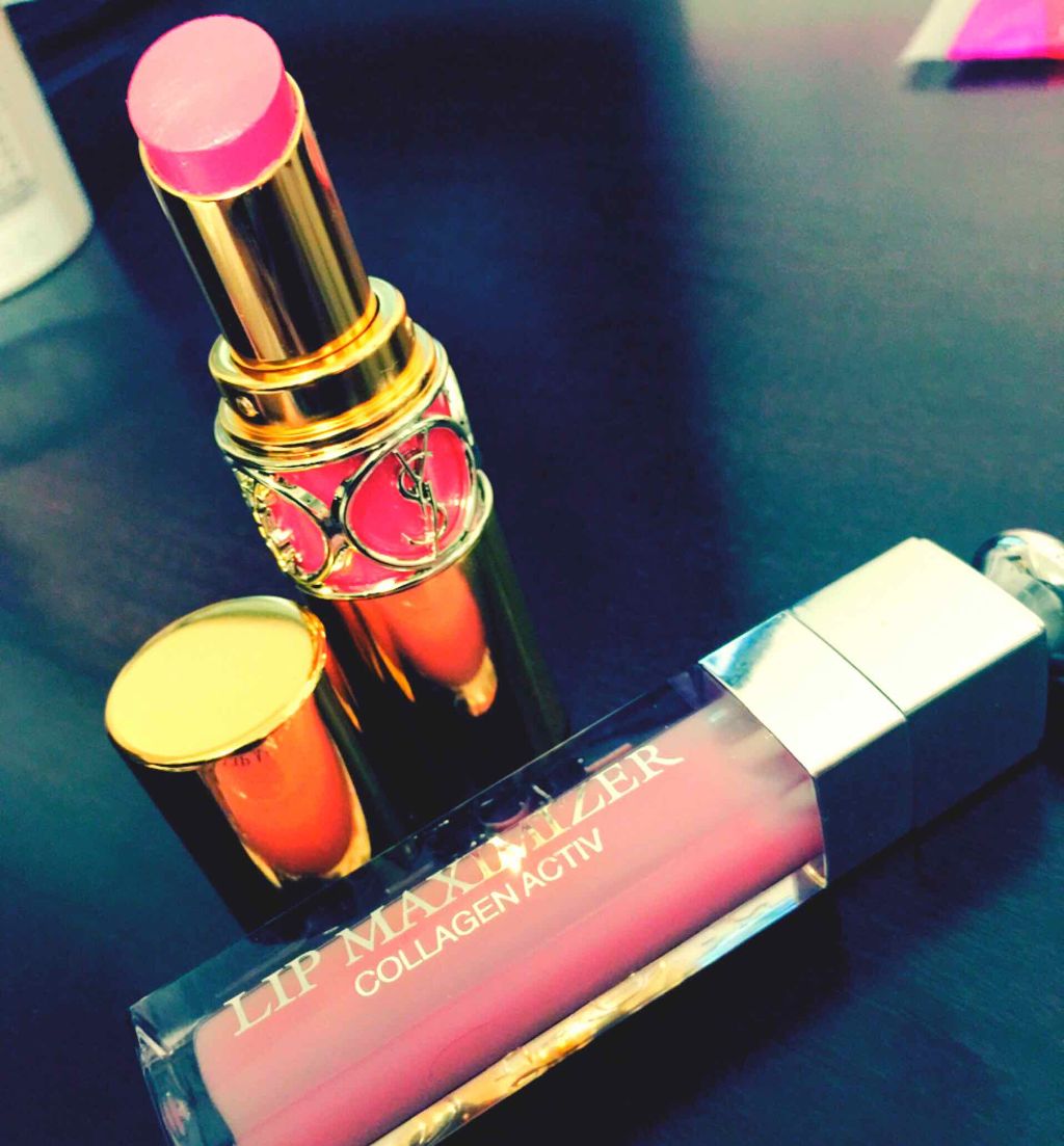 ルージュ ヴォリュプテ シャイン/YVES SAINT LAURENT BEAUTE/口紅を使ったクチコミ（1枚目）